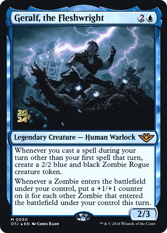 Geralf, the Fleshwright (0050) (Prerelease) - Foil