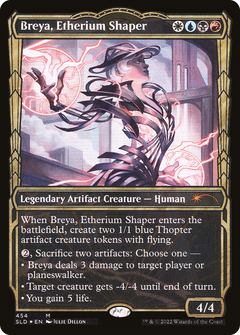 Breya, Etherium Shaper (454) (Showcase) - Gilded Foil