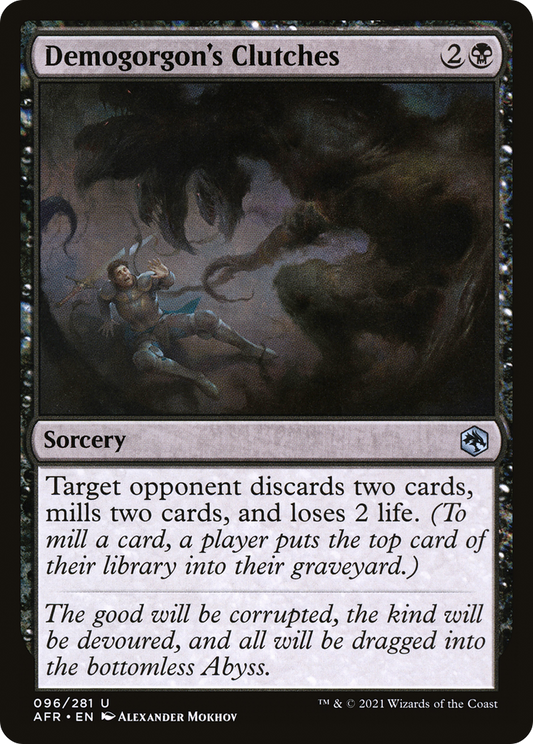 Demogorgon's Clutches - Foil