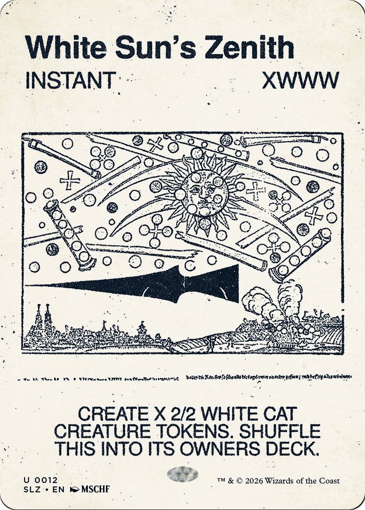 White Sun's Zenith (0012) (Showcase) (SLZ)