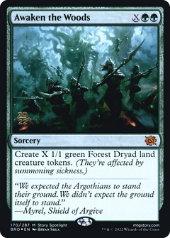 Awaken the Woods (170) (Prerelease) - Foil