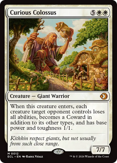 Curious Colossus (0012) (ECL) - Foil