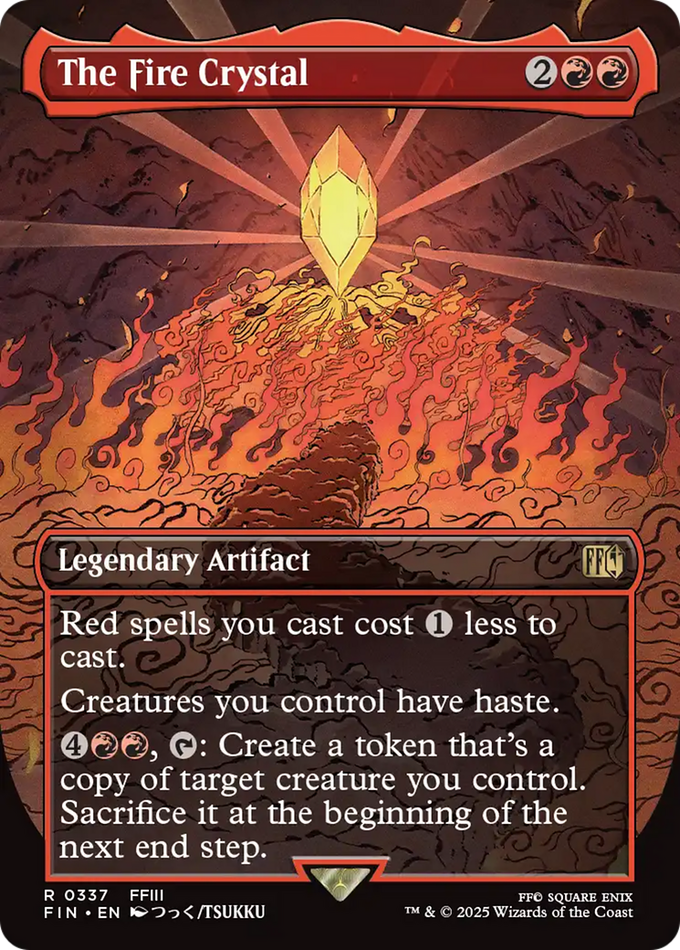 The Fire Crystal (0337) (Borderless)
