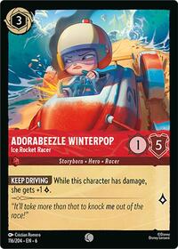 Adorabeezle Winterpop, Ice Rocket Racer (0116) - Cold Foil