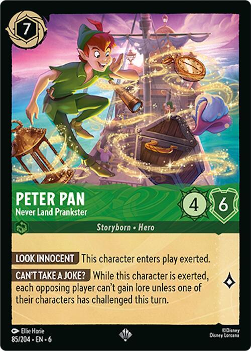 Peter Pan, Never Land Prankster (0085) - Cold Foil