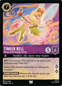 Tinker Bell, Queen of the Azurite Fairies (0048) - Cold Foil