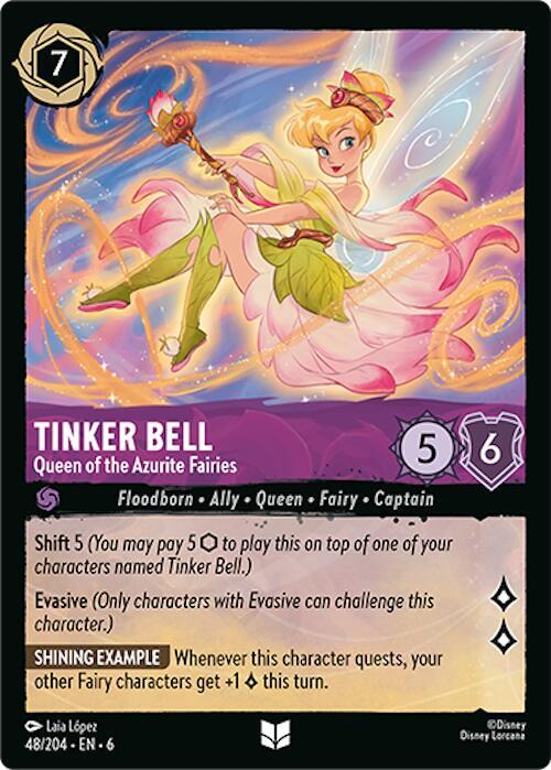 Tinker Bell, Queen of the Azurite Fairies (0048)
