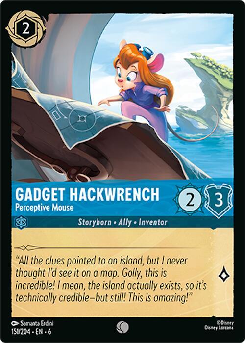 Gadget Hackwrench, Perceptive Mouse (0151)