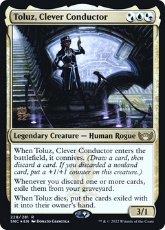 Toluz, Clever Conductor (228) (Prerelease) (PSNC) - Foil