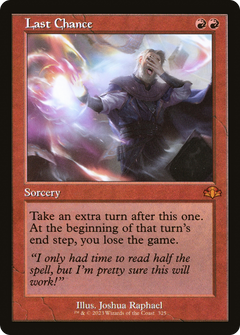Last Chance (325) (Retro Frame) - Foil
