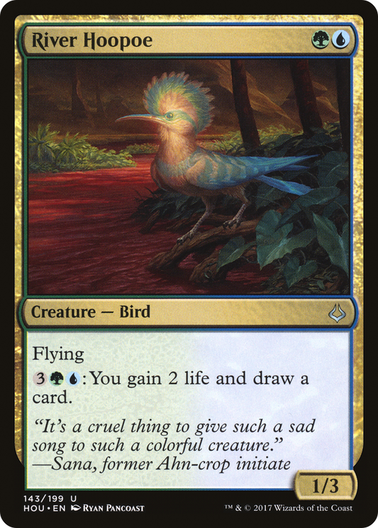 River Hoopoe - Foil