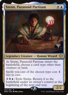 Stenn, Paranoid Partisan (221) (Promo Pack) - Foil