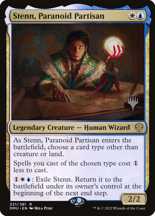 Stenn, Paranoid Partisan (221) (Promo Pack) - Foil