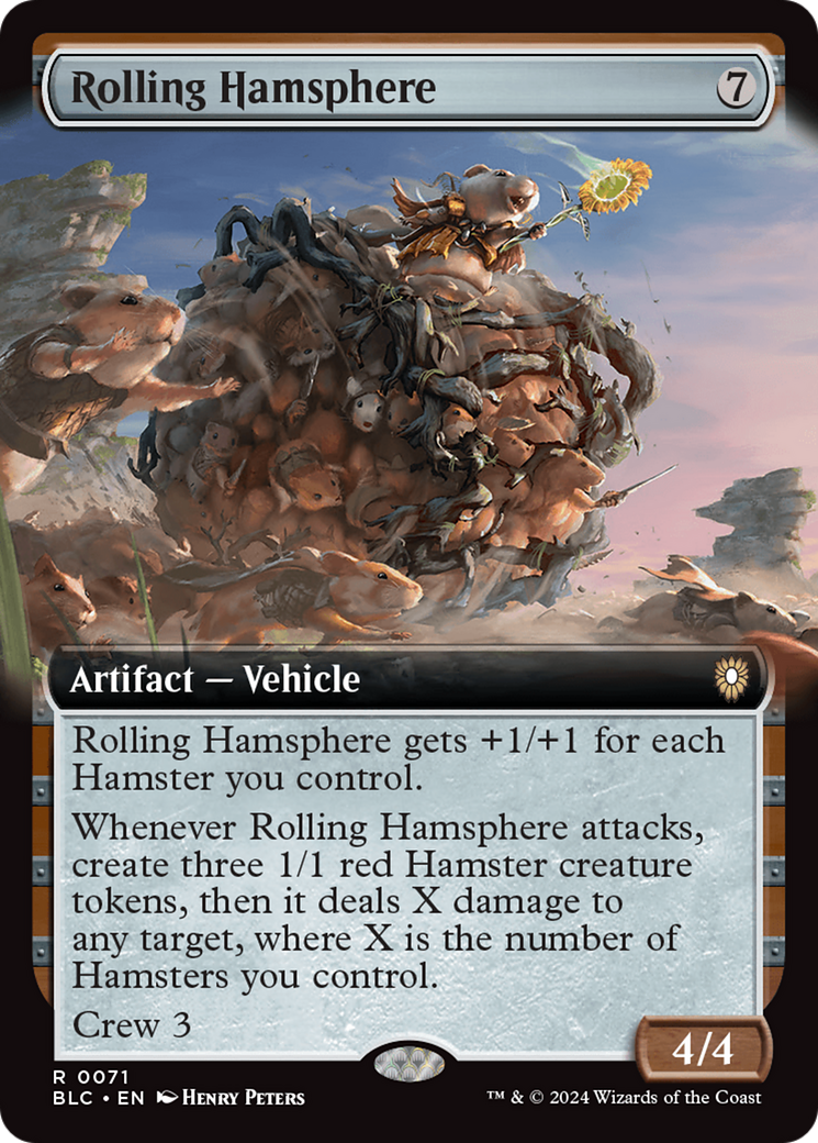 Rolling Hamsphere (0071) (Extended Art)