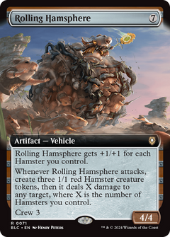 Rolling Hamsphere (0071) (Extended Art)