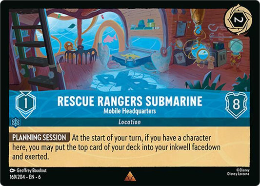 Rescue Rangers Submarine, Mobile Headquarters (0169)
