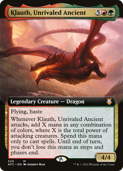 Klauth, Unrivaled Ancient (320) (Extended Art)
