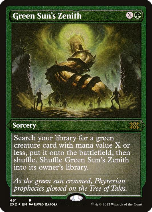 Green Sun's Zenith - Foil Etched