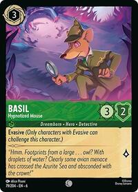 Basil, Hypnotized Mouse (0079) - Cold Foil
