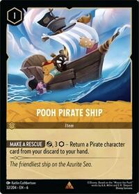 Pooh Pirate Ship (0032) - Cold Foil