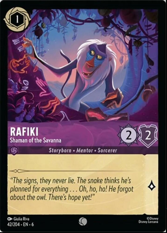 Rafiki, Shaman of the Savanna (0042) - Cold Foil