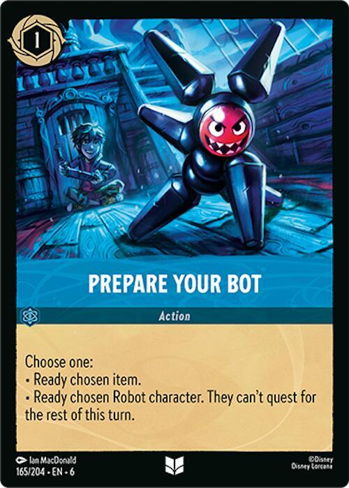 Prepare Your Bot (0165)