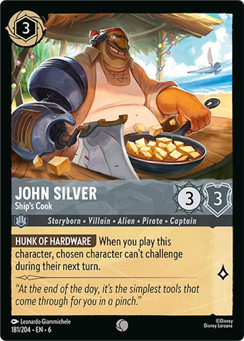 John Silver, Ship's Cook (0181)