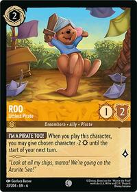 Roo, Littlest Pirate (0023) - Cold Foil