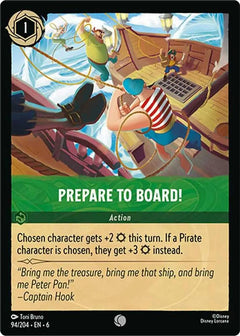 Prepare to Board! (0094) - Cold Foil