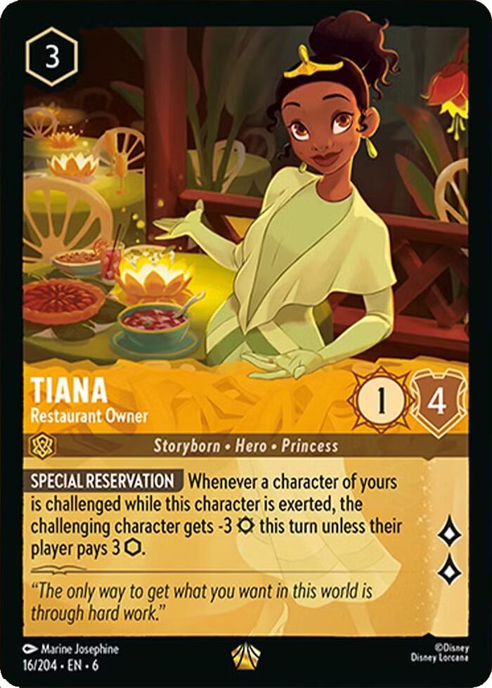 Tiana, Restaurant Owner (0016)