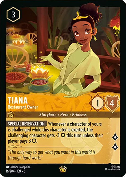 Tiana, Restaurant Owner (0016)