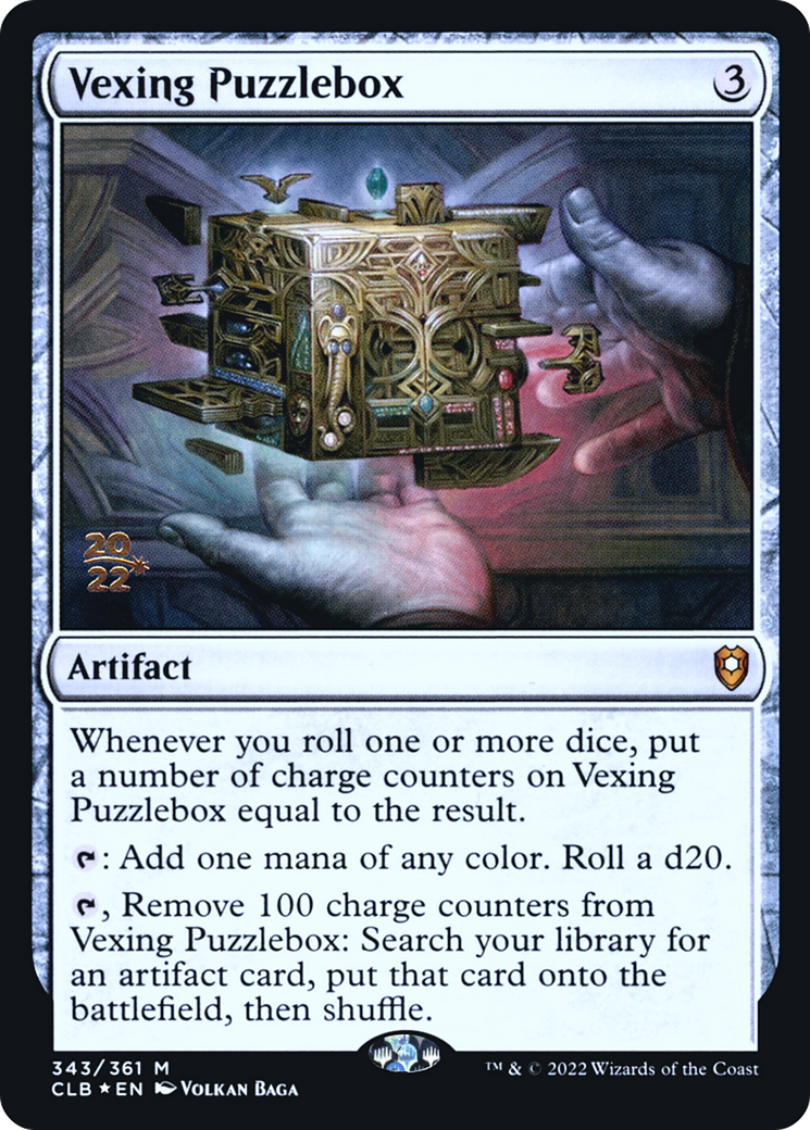 Vexing Puzzlebox (343) (Prerelease) - Foil