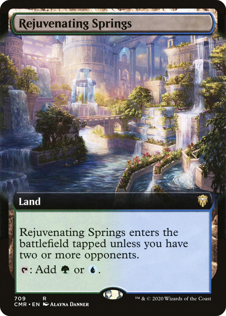 Rejuvenating Springs (709) (Extended Art) - Foil