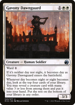 Gavony Dawnguard - Foil