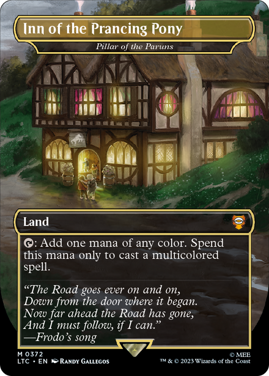 Inn of the Prancing Pony [Pillar of the Paruns] (0372) (Borderless) - Foil