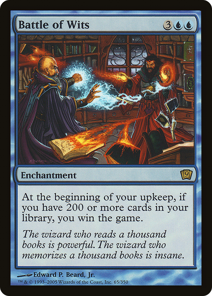 Battle of Wits - Foil