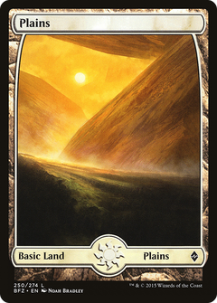 Plains (250) (Full Art) - Foil