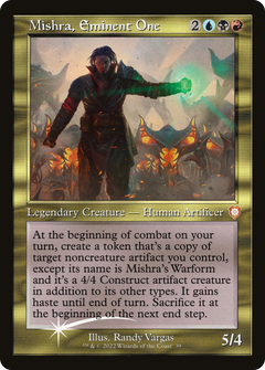 Mishra, Eminent One (039) (Display Commander) (Thick Stock) - Foil