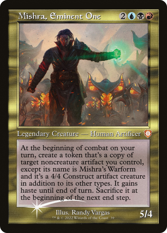 Mishra, Eminent One (039) (Display Commander) (Thick Stock) - Foil