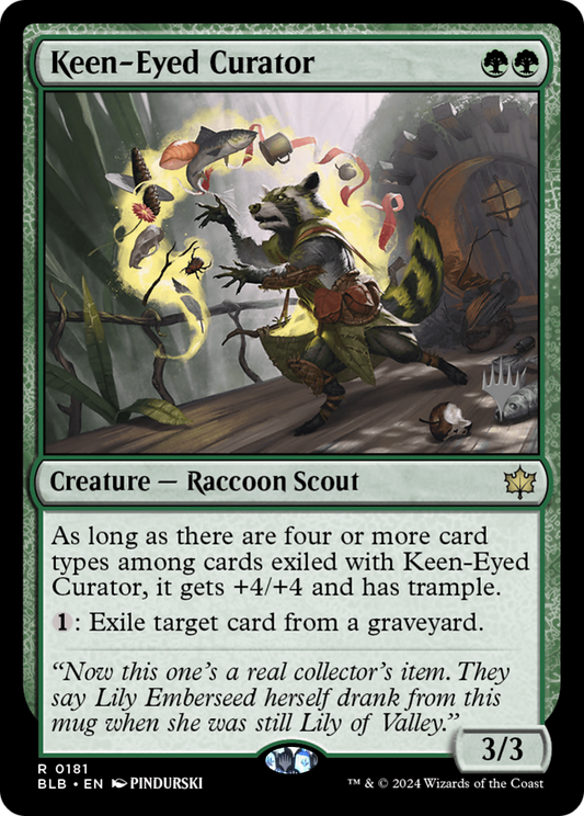 Keen-Eyed Curator (0181) (Promo Pack)