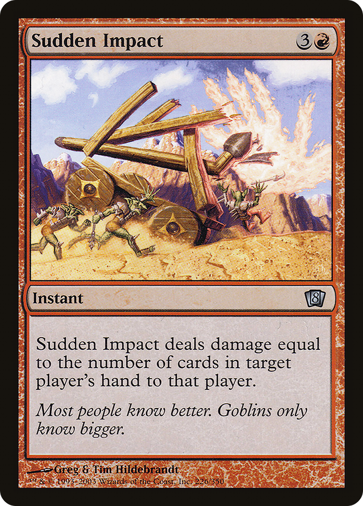 Sudden Impact - Foil