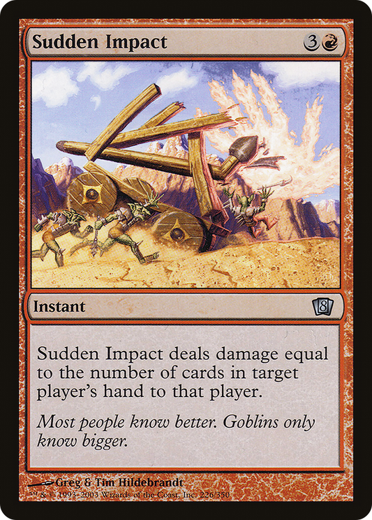 Sudden Impact - Foil