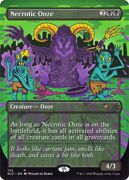 Necrotic Ooze (133) (Borderless)
