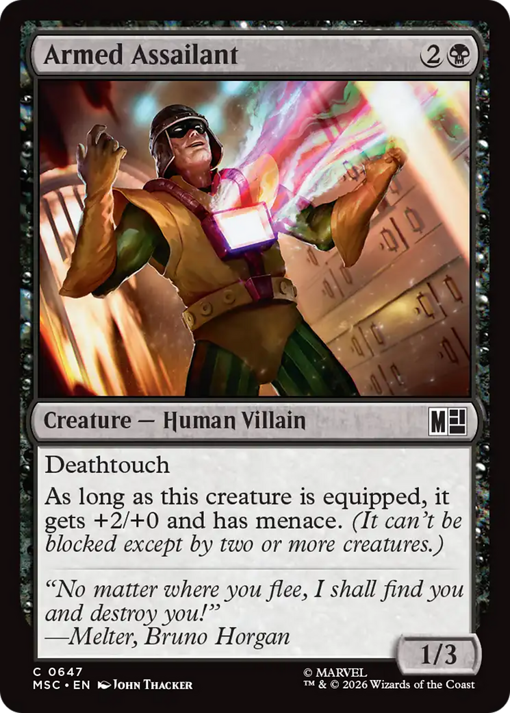 Armed Assailant (MSC) - Foil