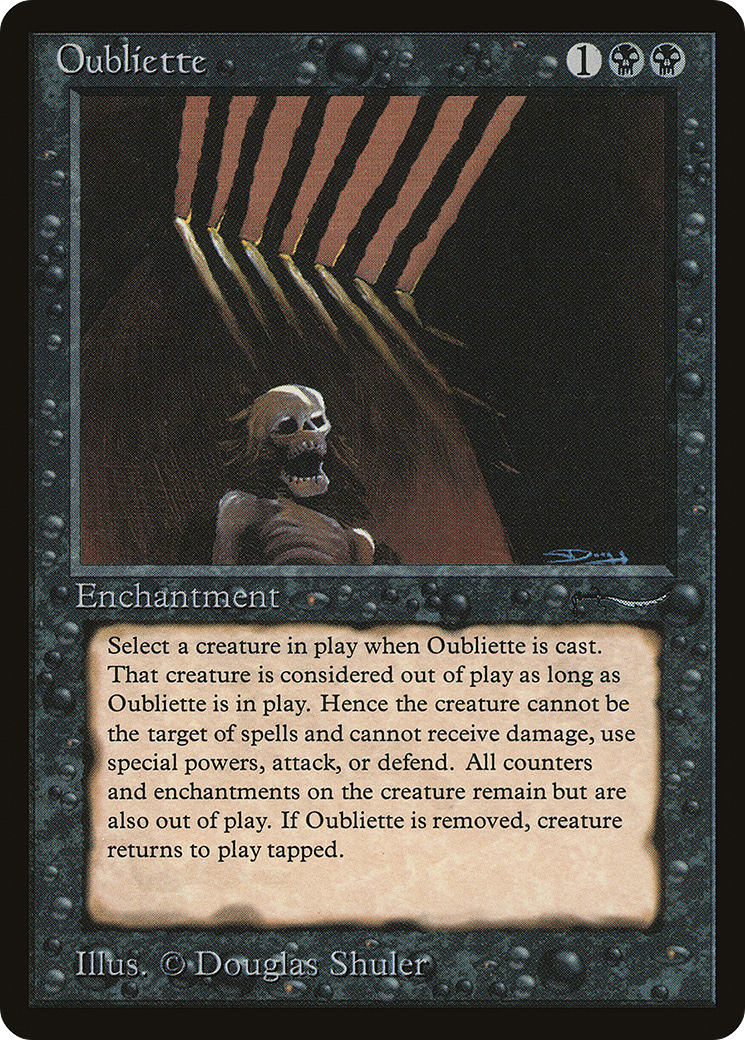 Oubliette (Light Mana Symbol)