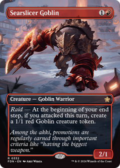 Searslicer Goblin (0332) (Borderless)