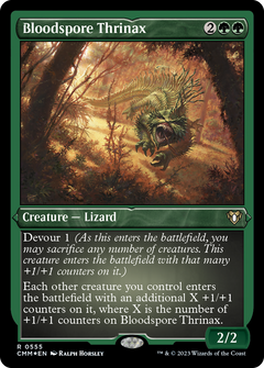 Bloodspore Thrinax (0555) - Foil Etched
