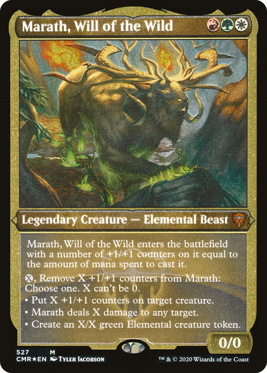 Marath, Will of the Wild - Foil Etched