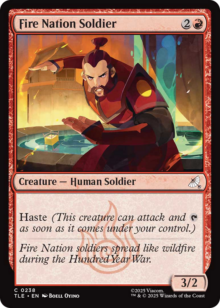 Fire Nation Soldier (0238) - Foil tle