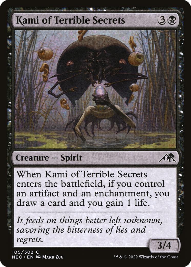 Kami of Terrible Secrets - Foil
